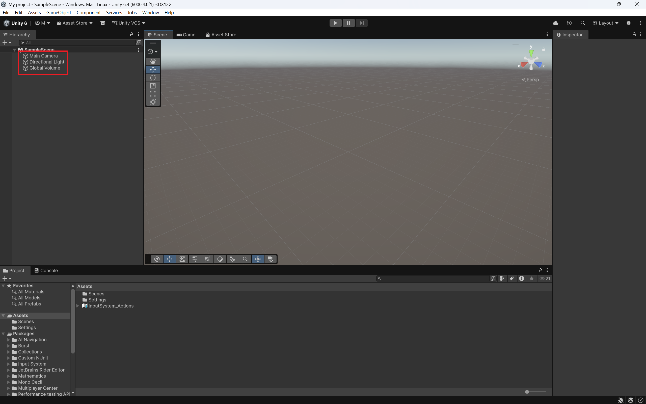 Empty Scene Empty Scene